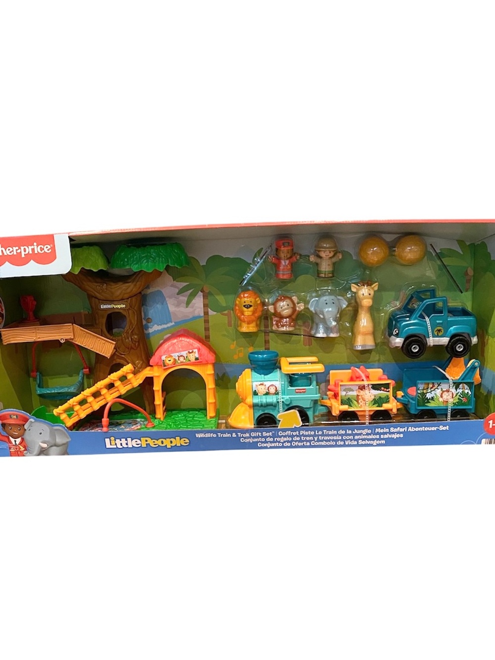 Little People Wildlife Train & Trek Gift Set New Sealed Fisher Price 2024 Toy